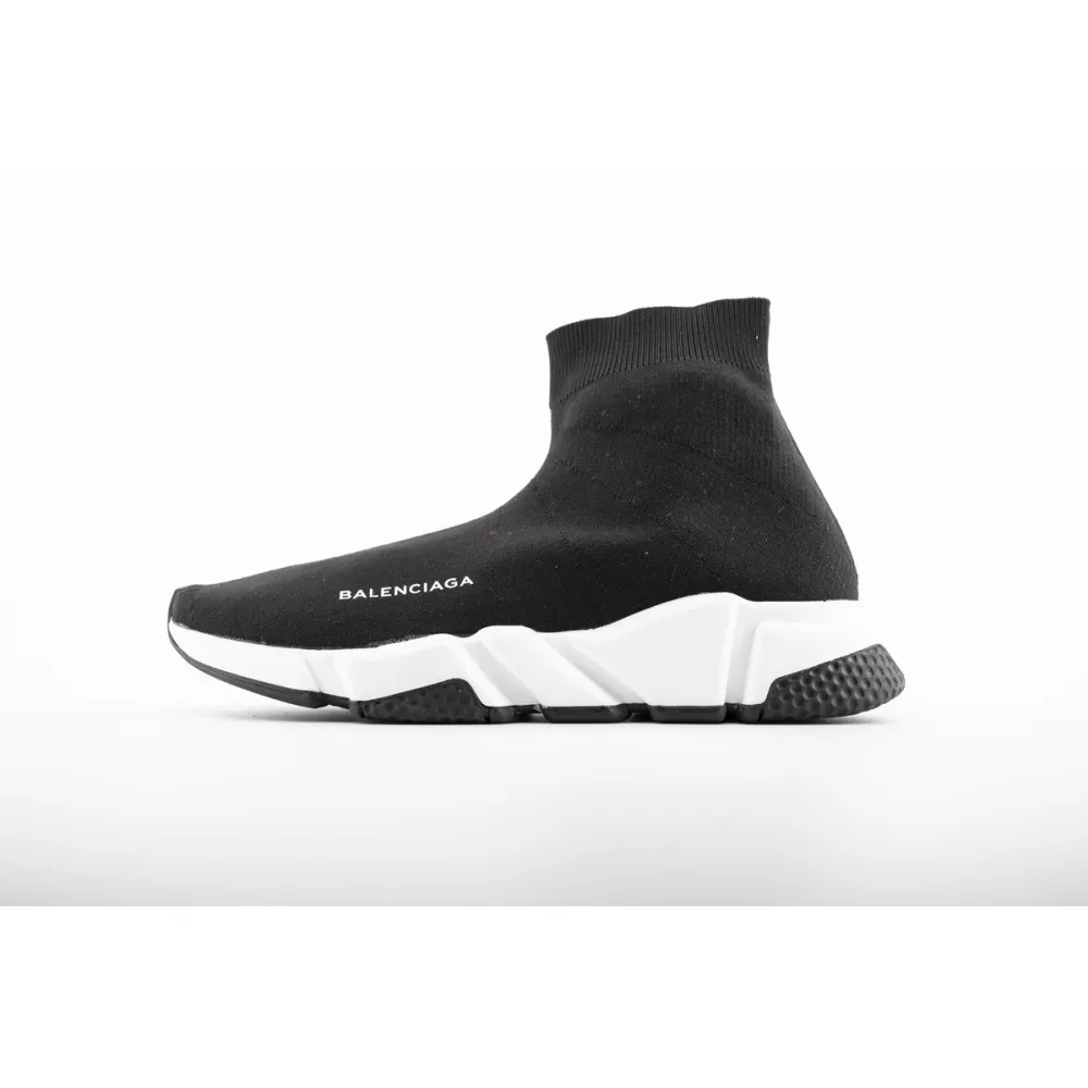 Balenciaga Speed Recycled Black White 587280W2DBQ1015