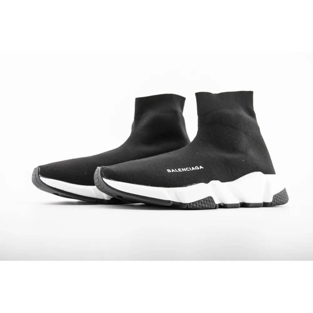 Balenciaga Speed Recycled Black White 587280W2DBQ1015 - Image 3