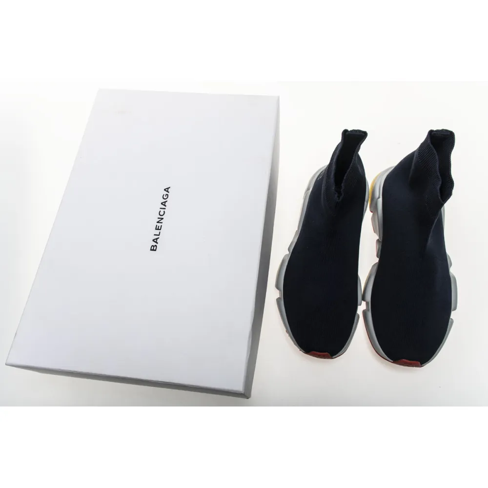 Balenciaga Speed Trainer Navy - Image 3