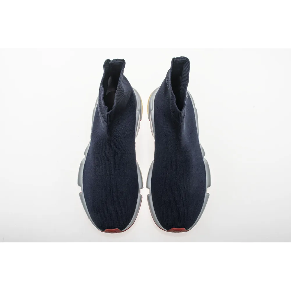 Balenciaga Speed Trainer Navy - Image 4